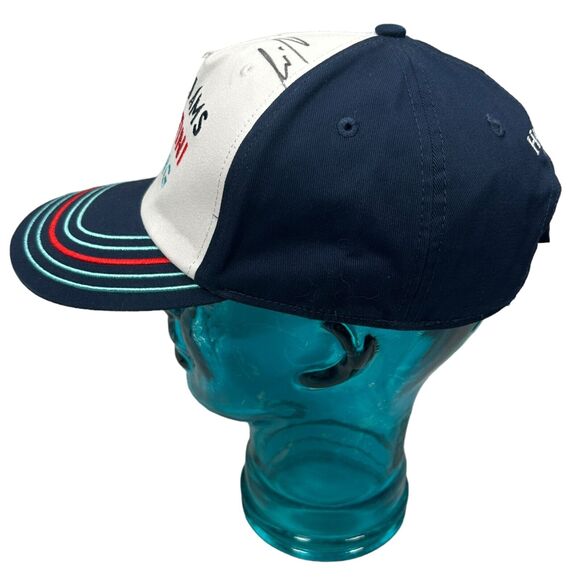 Williams Martini Racing F1 Hat Autographed Signed Felipe Massa Valteri Bottas - Picture 5 of 8